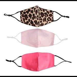 Child face mask with adjustable ear loops